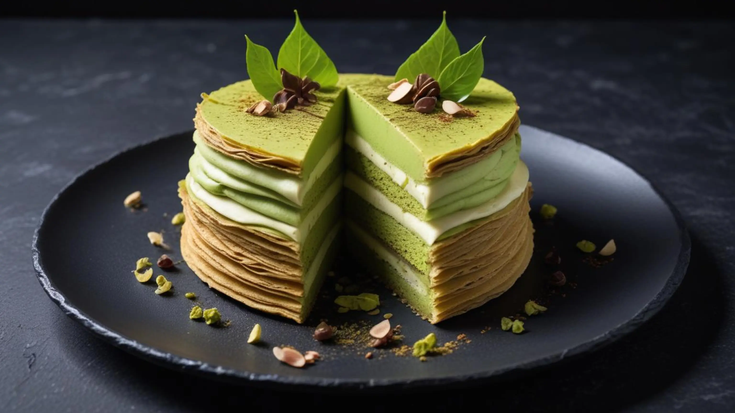 Matcha Mille Crepes